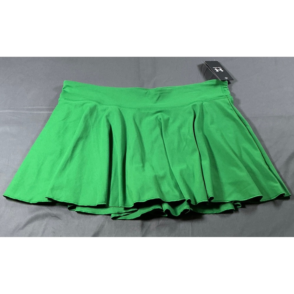 Under Armour Motion Skort Women 2XL Green Athletic Golf Tennis Skirt 1387538 NWT